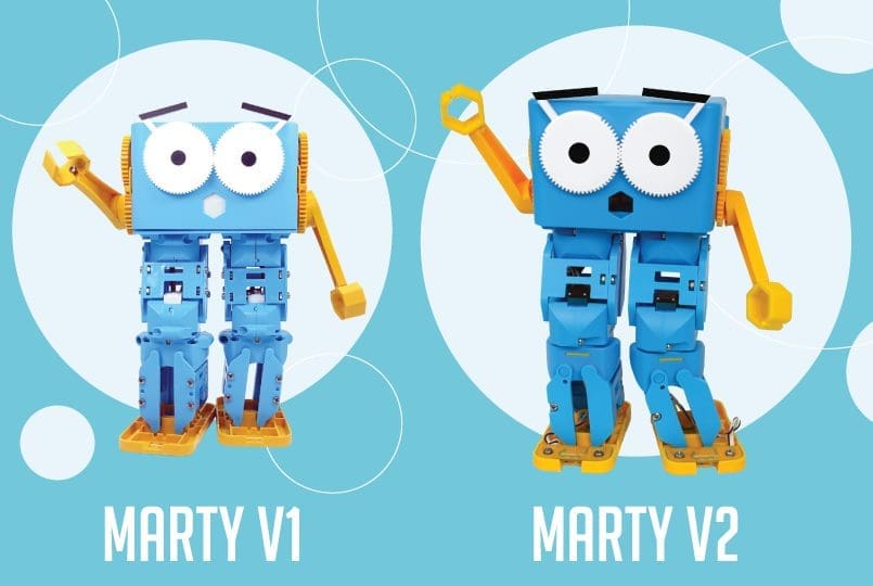 Marty Version 1 and Version 2