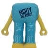 Marty the Robot Soft Toy Back