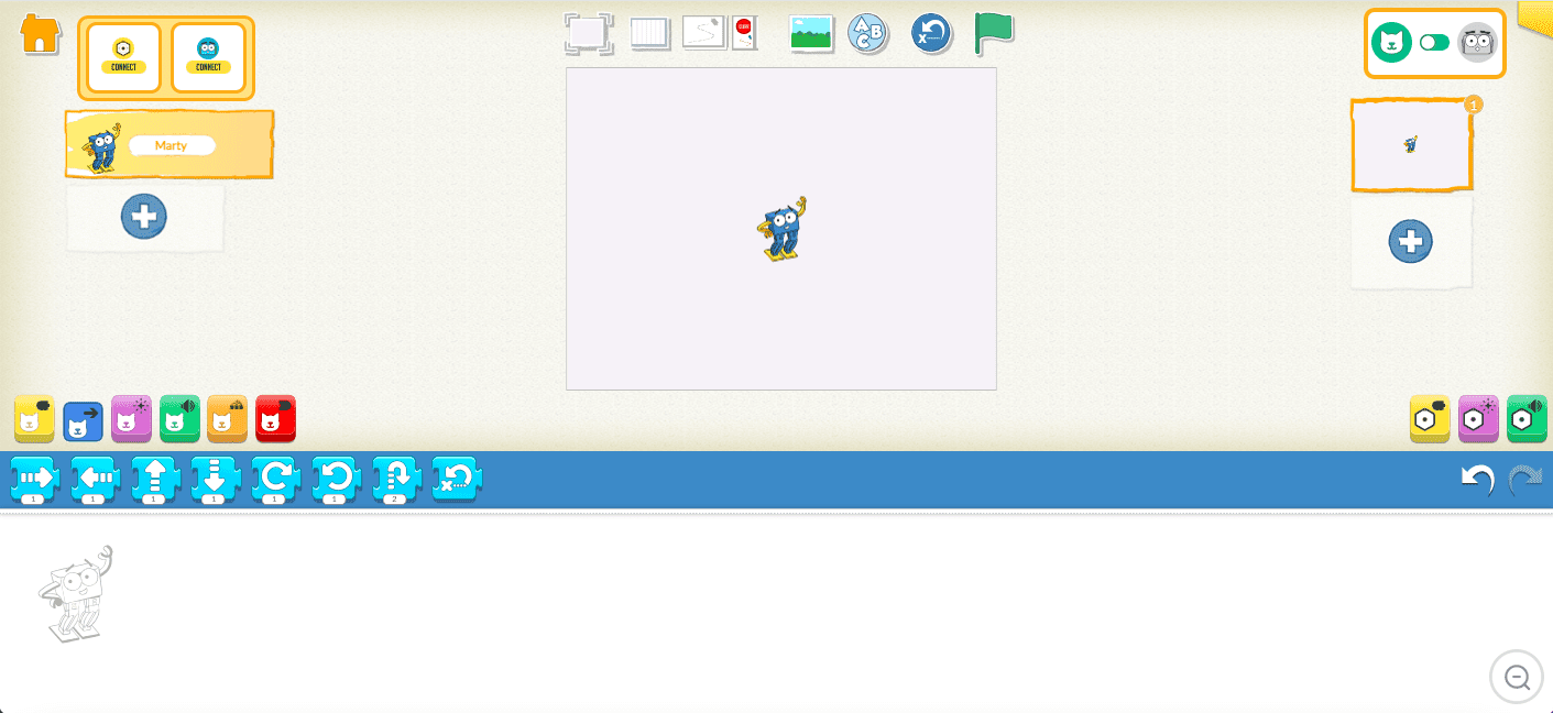 Junior Block Coding Environment